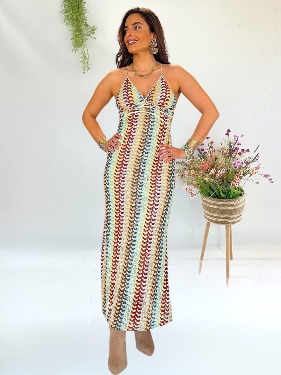 Vestido Siren multicolor