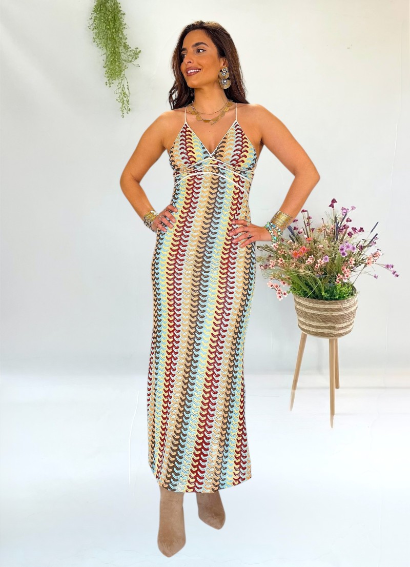 Vestido Siren multicolor