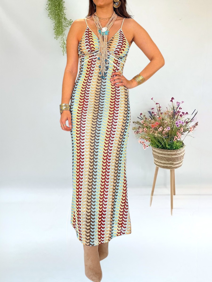 Vestido Siren multicolor