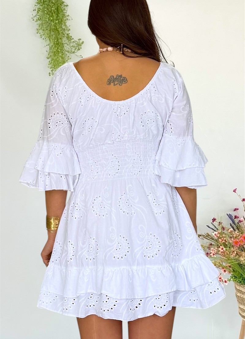 Vestido Arena blanca