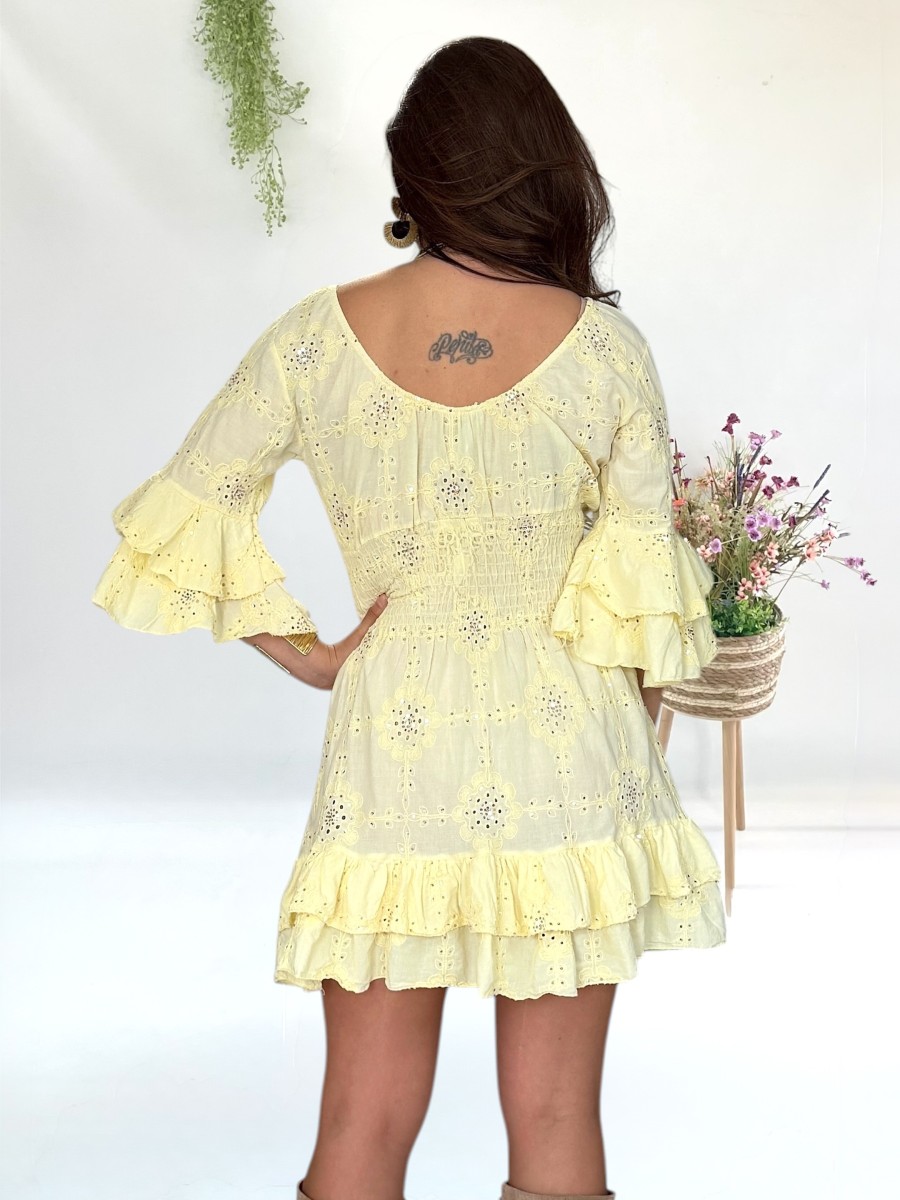 Vestido Kinari amarillo