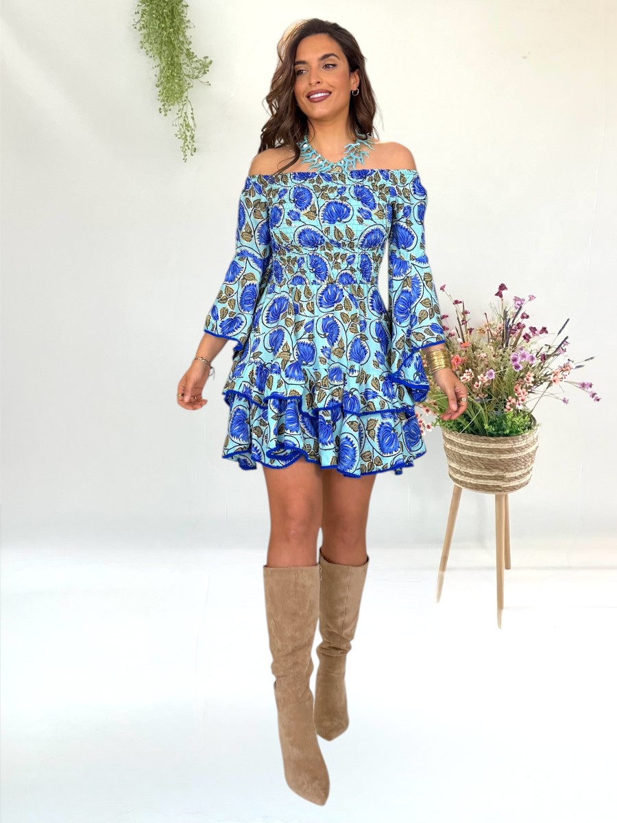 Vestido Rachel estampado