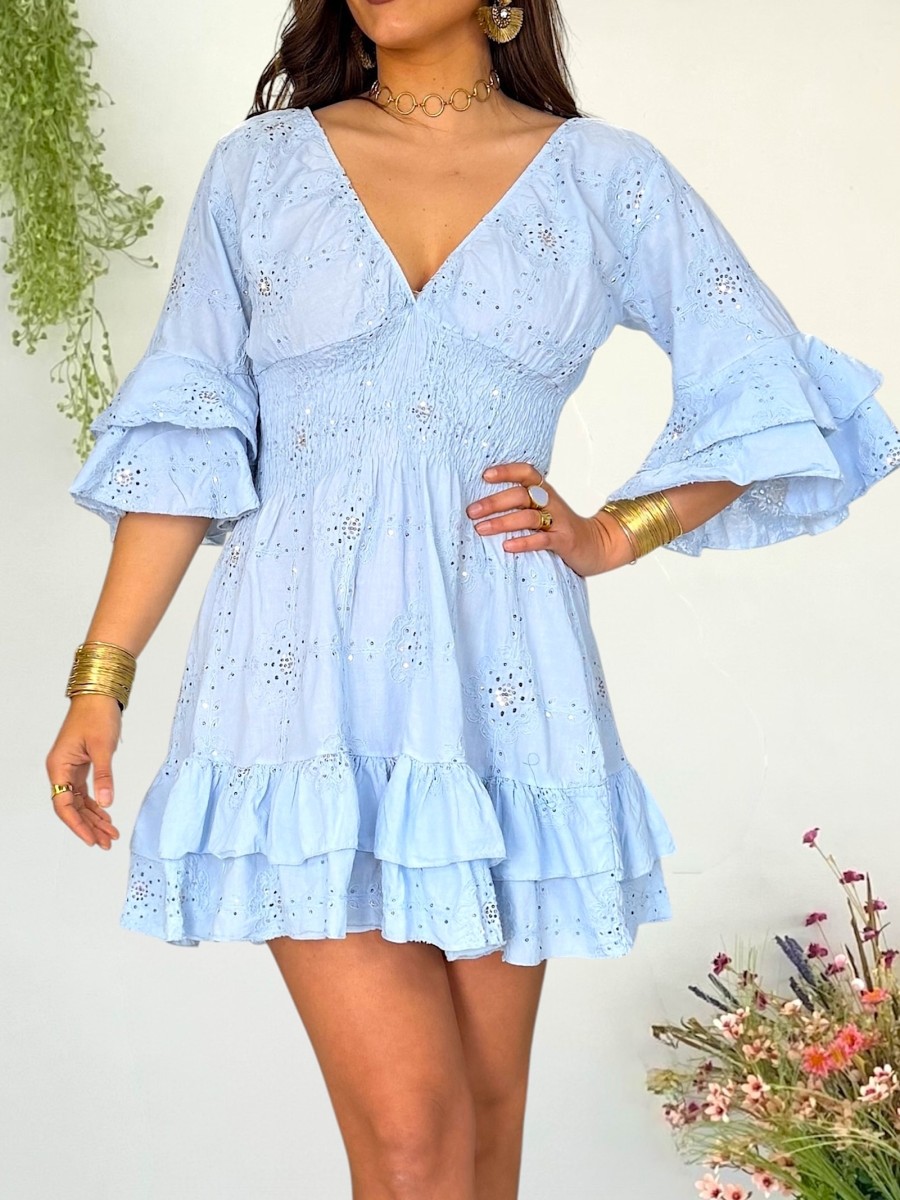 Vestido Kinari azul