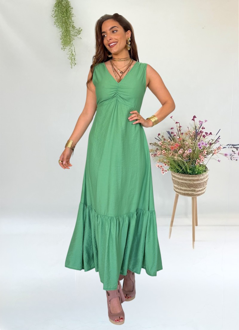 Vestido Alice verde Trilce