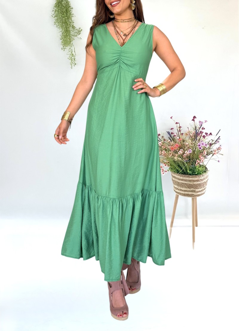 Vestido Alice verde Trilce