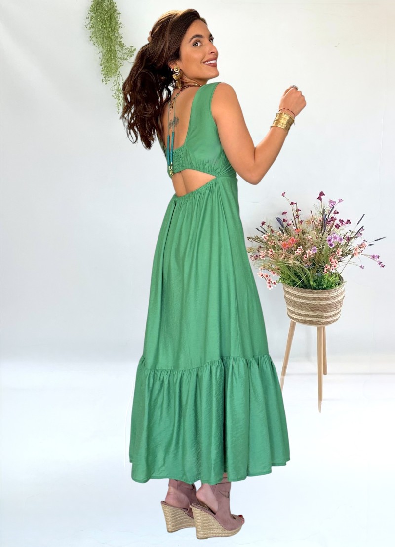 Vestido Alice verde Trilce