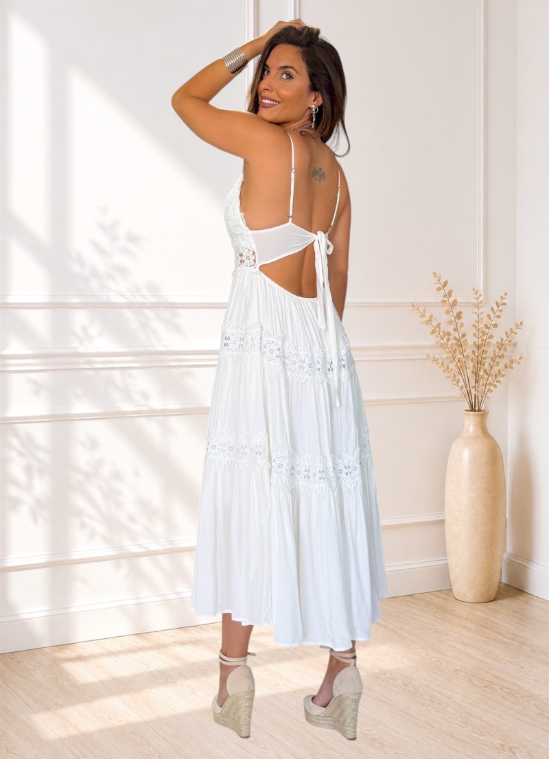 Vestido Olivia blanco