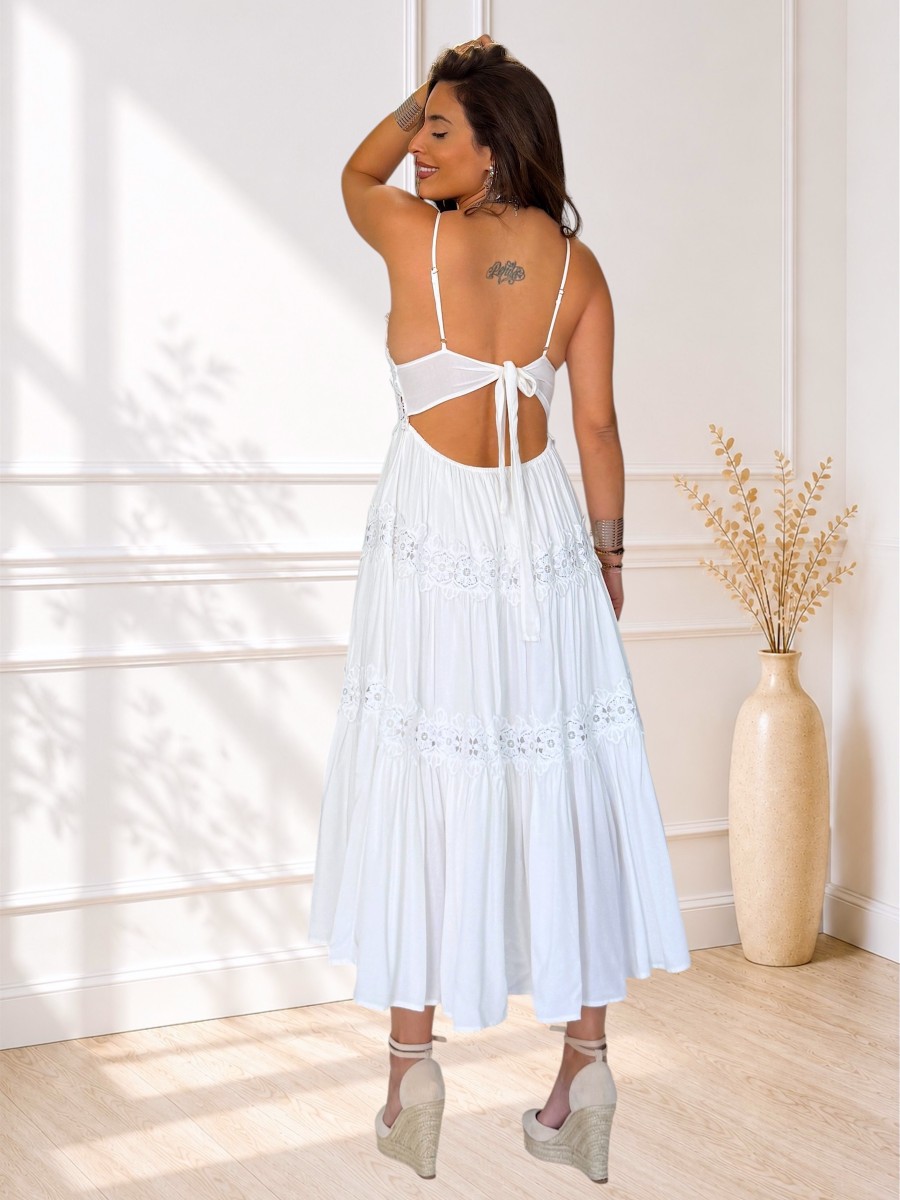 Vestido Olivia blanco