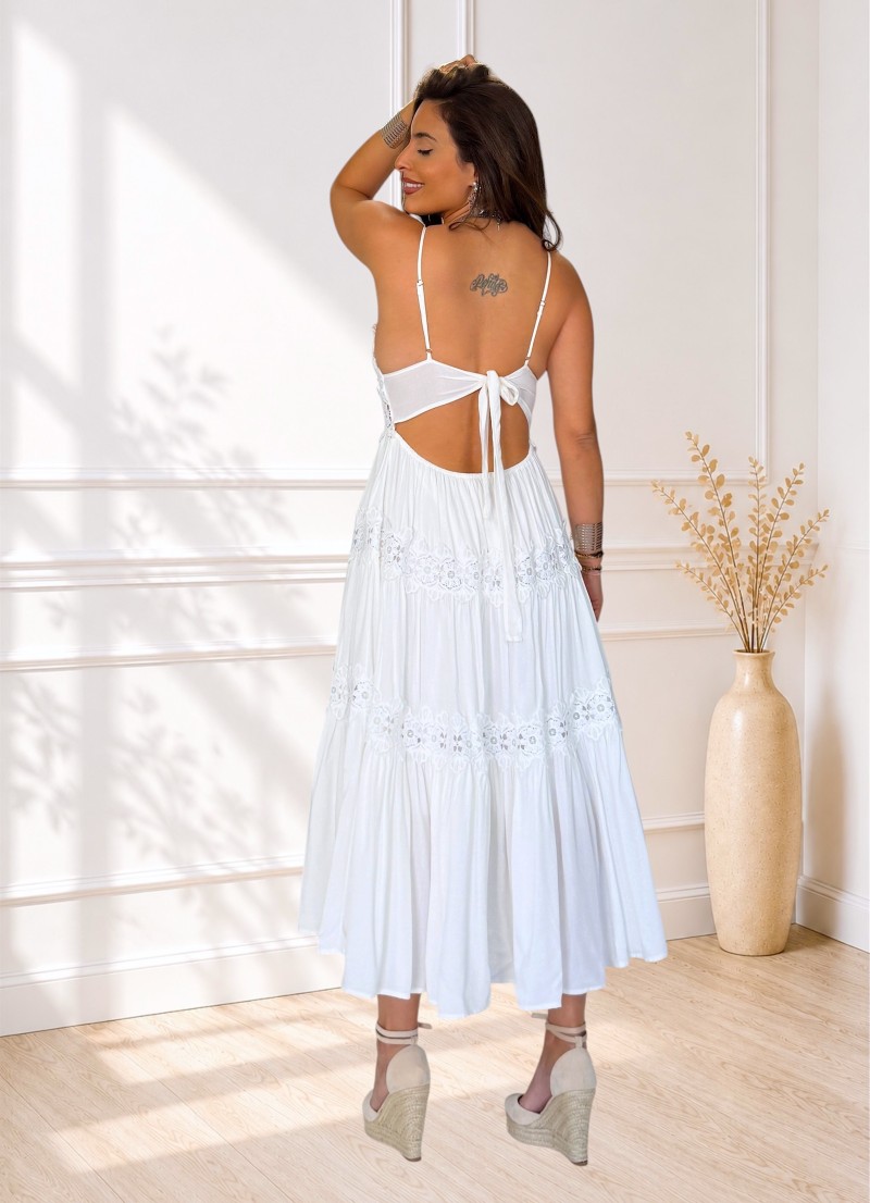Vestido Olivia blanco
