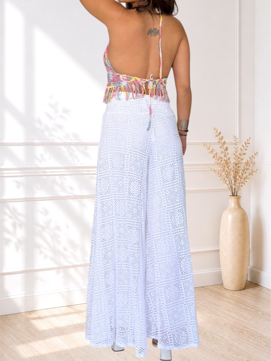 Pantalon encaje Ibiza