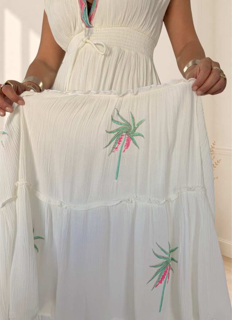 Vestido bordado Teide