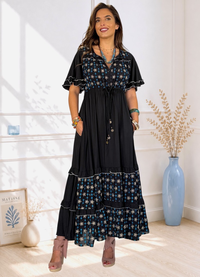 Vestido bordado Clara