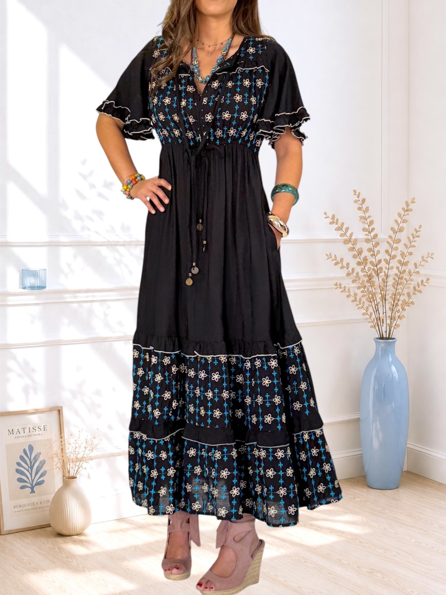 Vestido bordado Clara