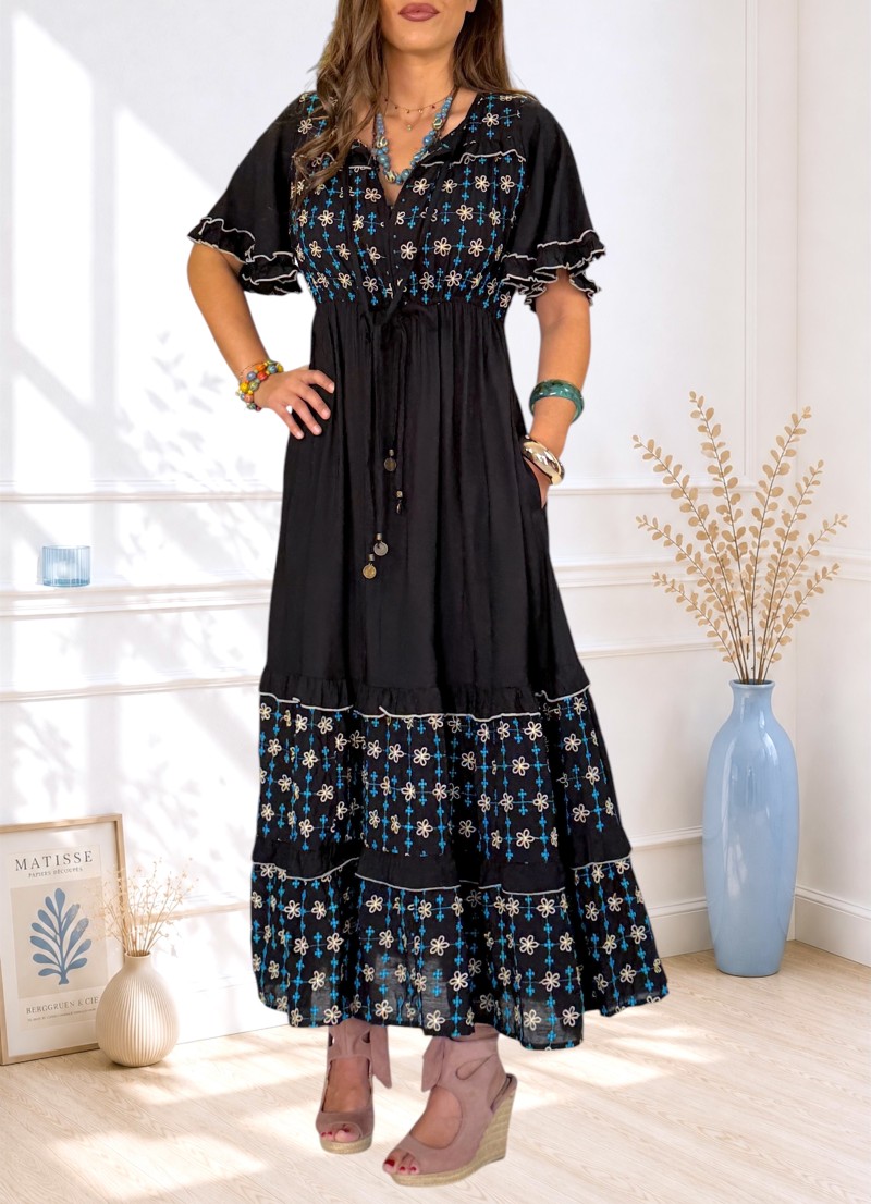 Vestido bordado Clara