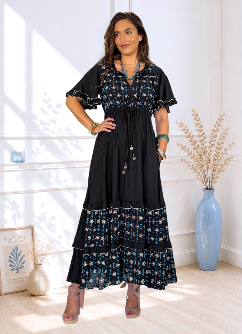 Vestido bordado Clara