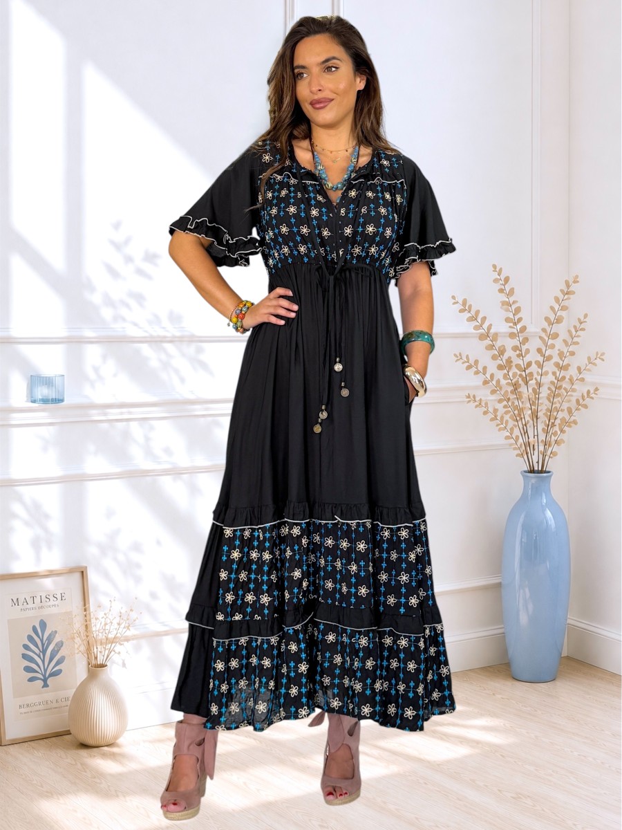 Vestido bordado Clara