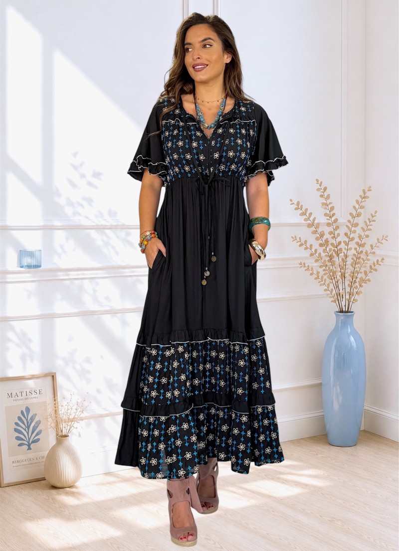 Vestido bordado Clara