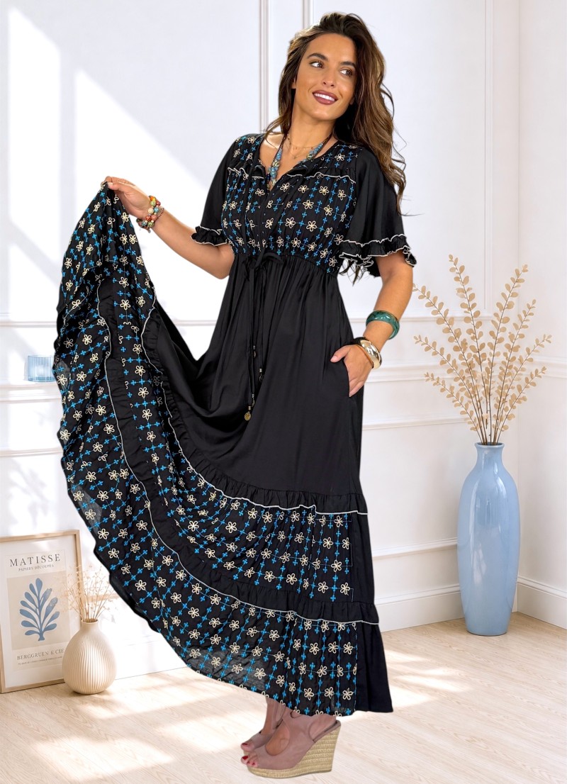 Vestido bordado Clara