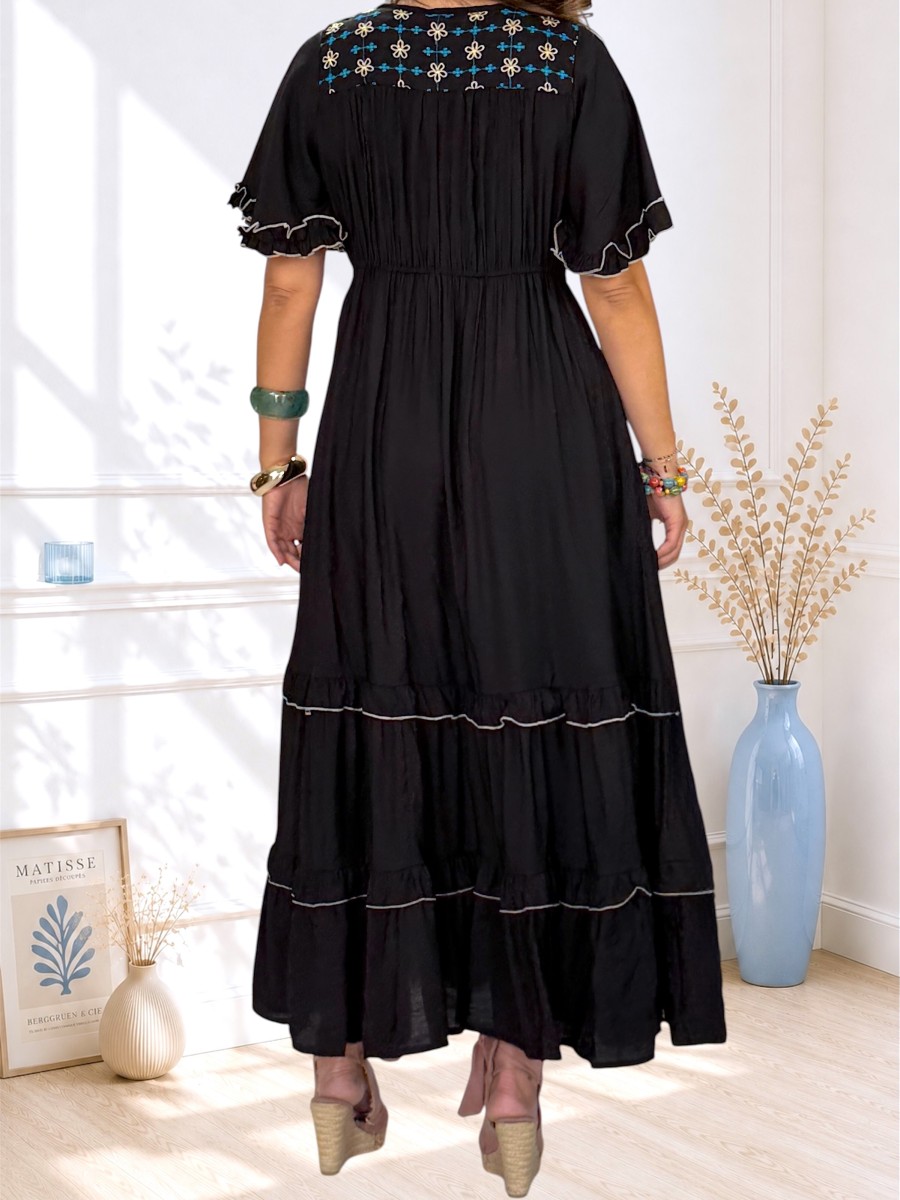 Vestido bordado Clara