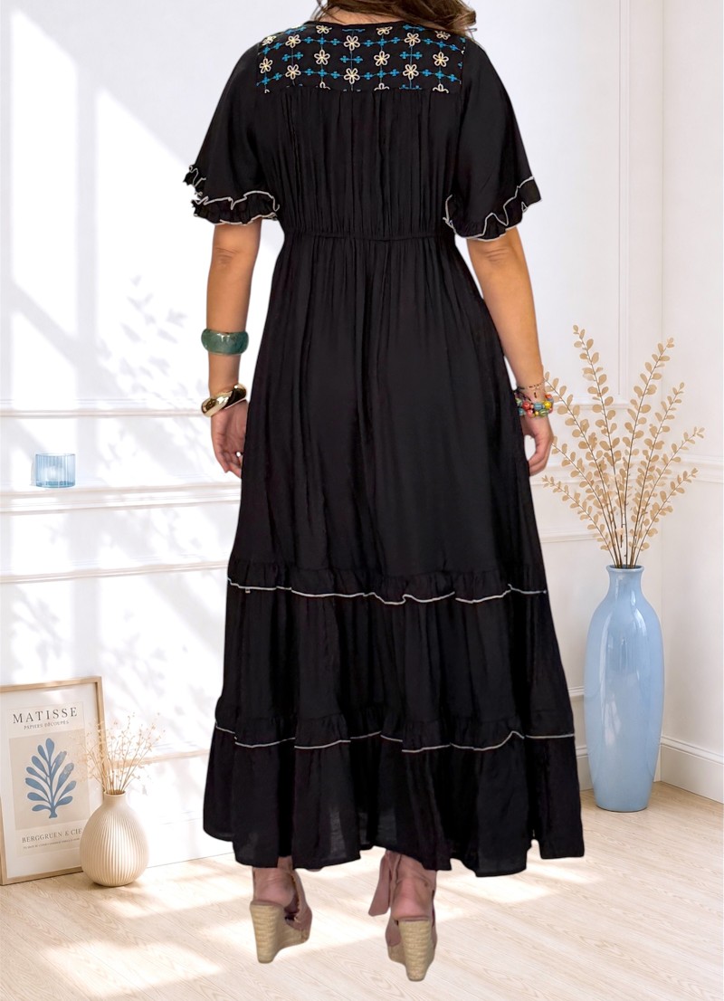 Vestido bordado Clara