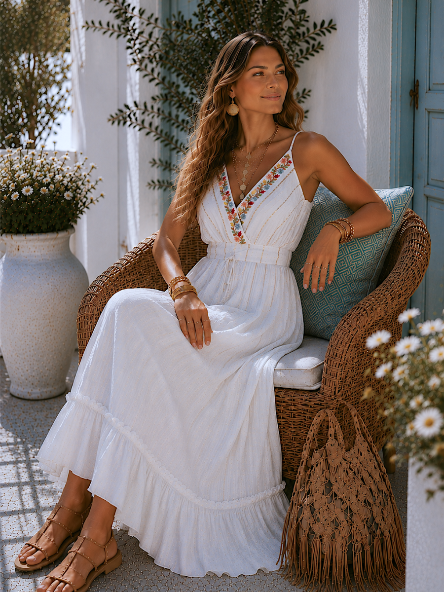 Vestido Cintia blanco