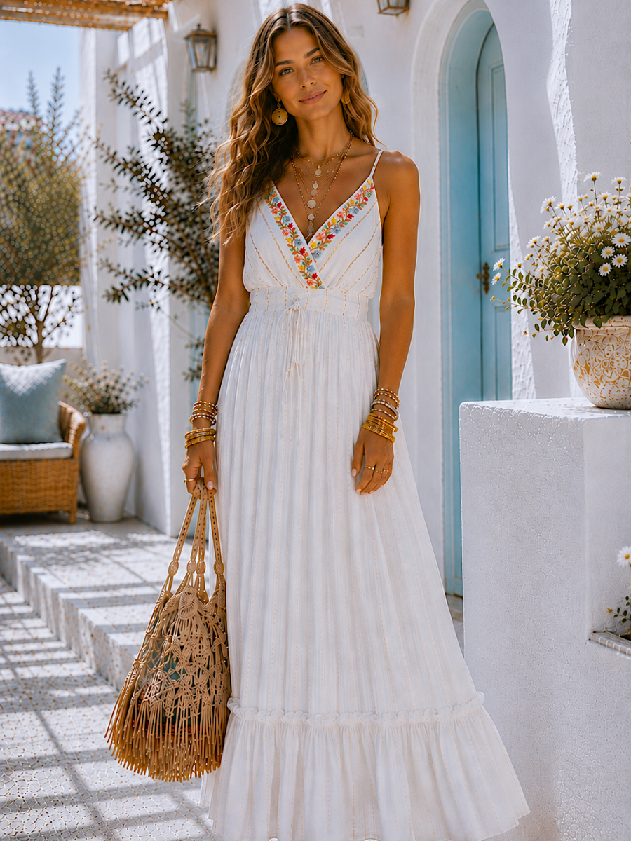 Vestido Cintia blanco