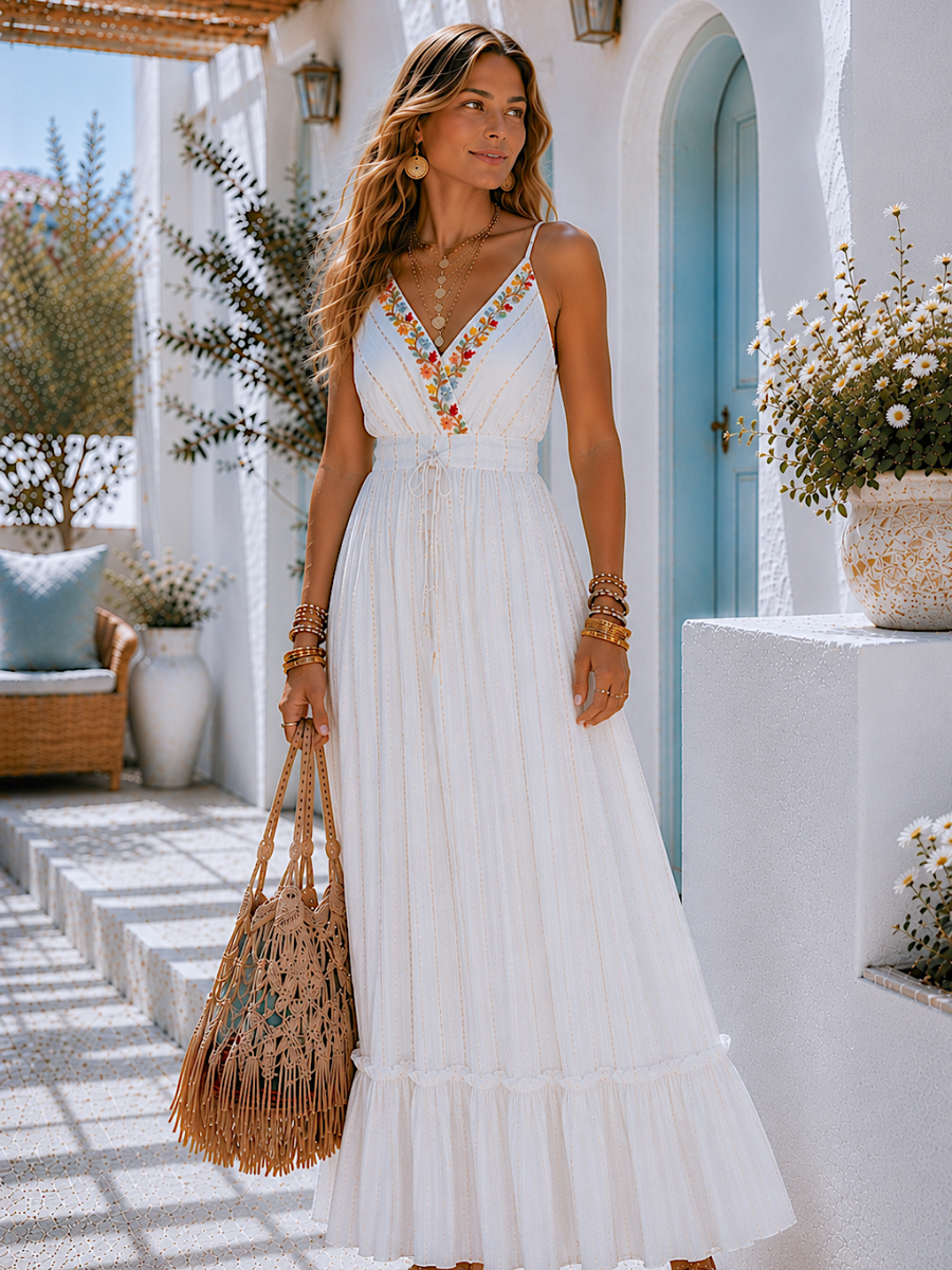 Vestido Cintia blanco