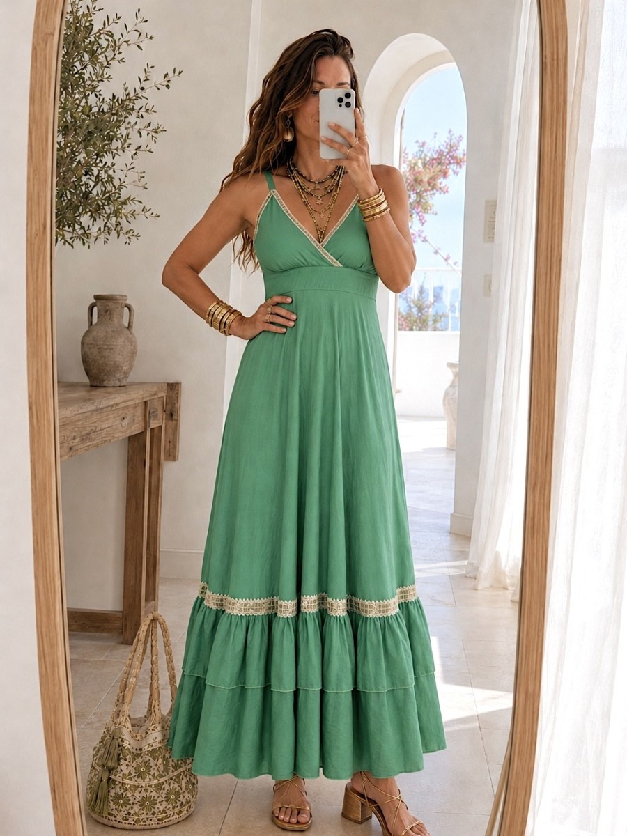 Vestido Martina verde