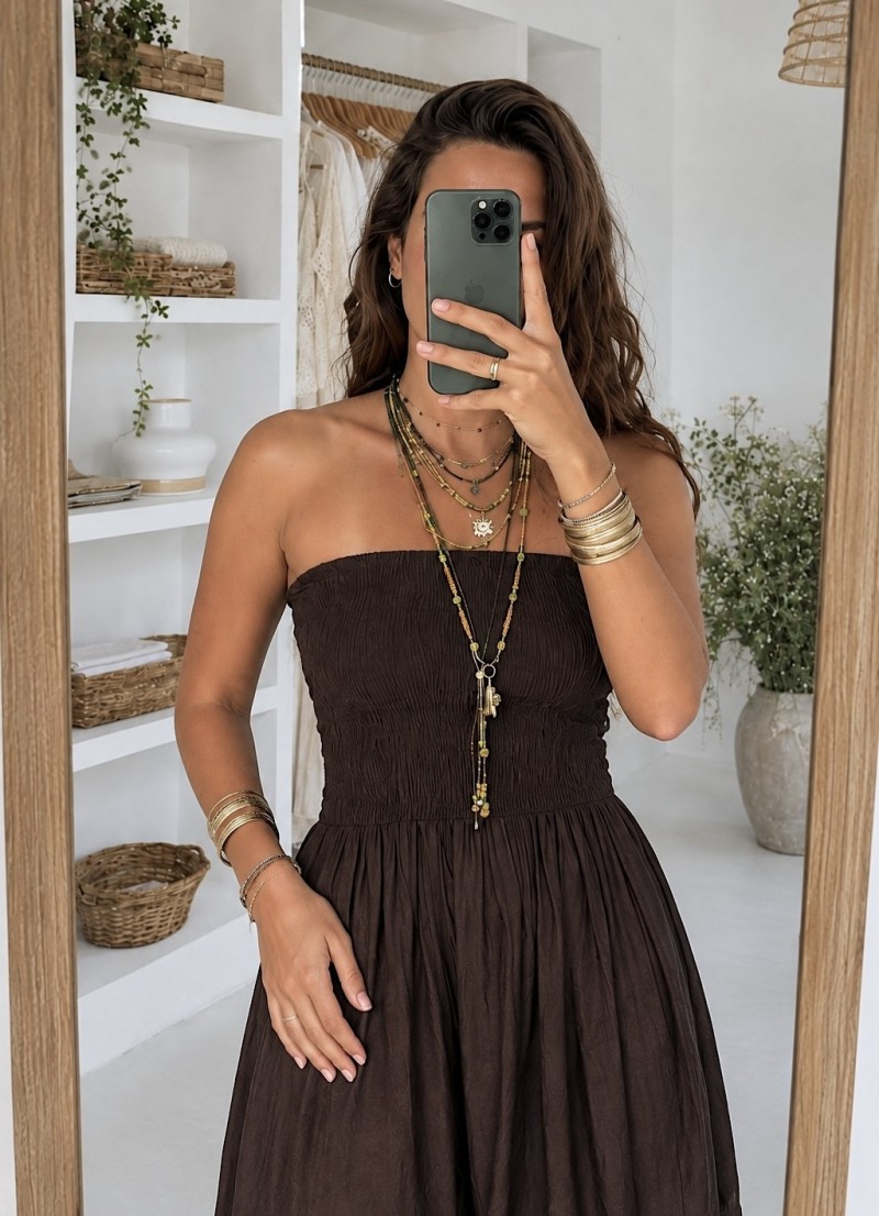 Mono Deva marron