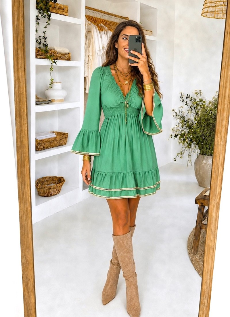 Vestido Odet verde