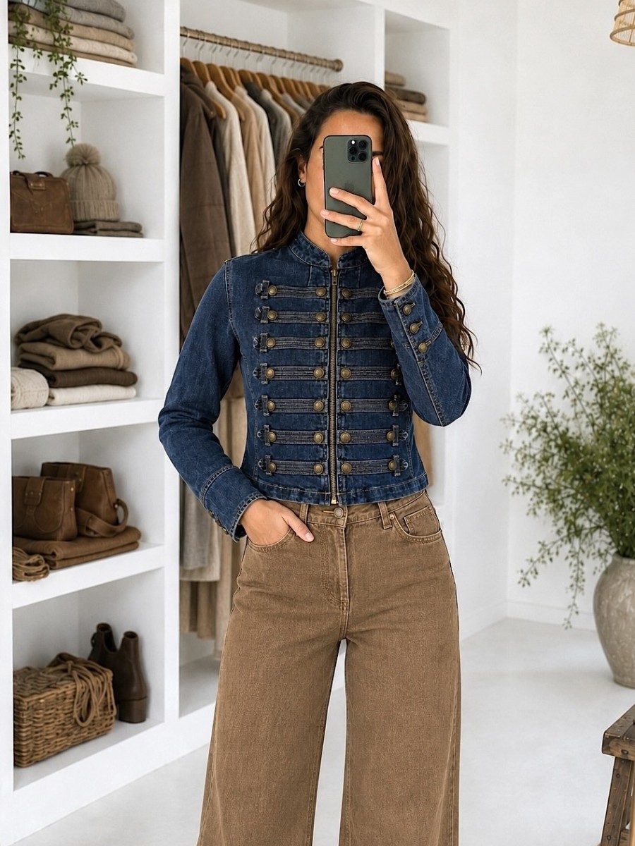 Chaqueta vaquera Galones