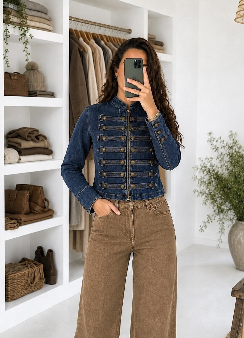 Chaqueta vaquera Galones