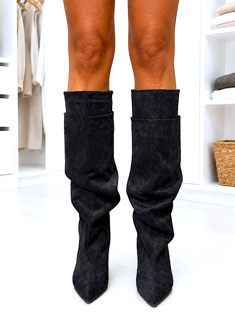 Botas Draped negras