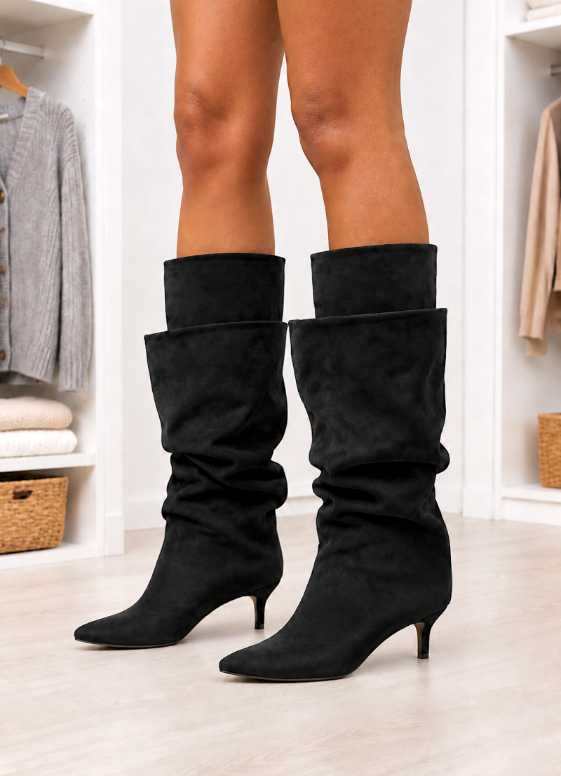 Botas Draped negras