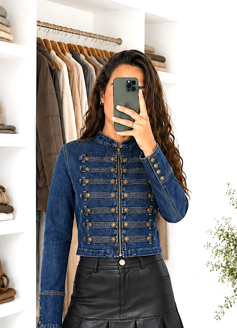 Chaqueta vaquera Galones