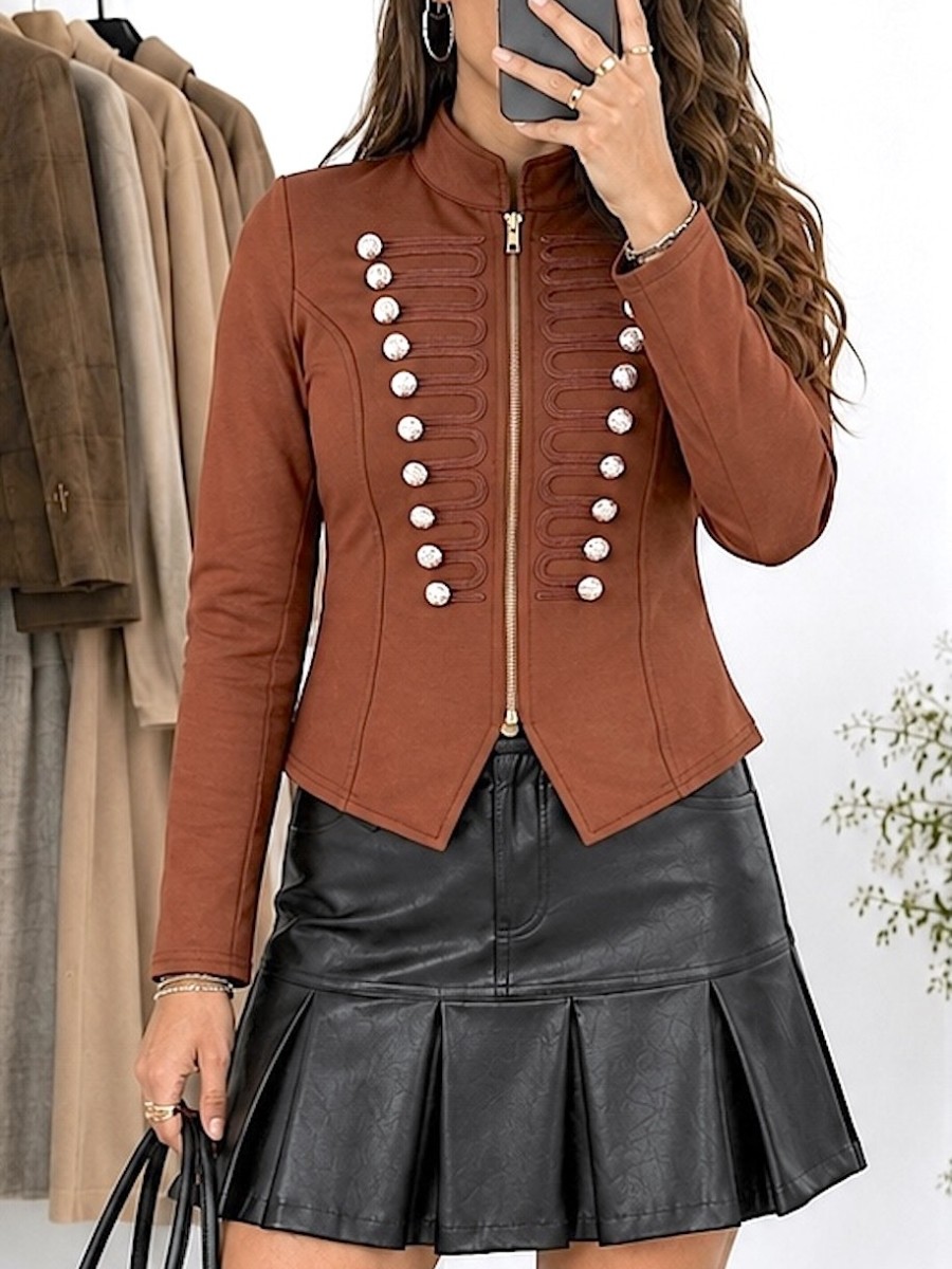 Chaqueta Brenda marrón