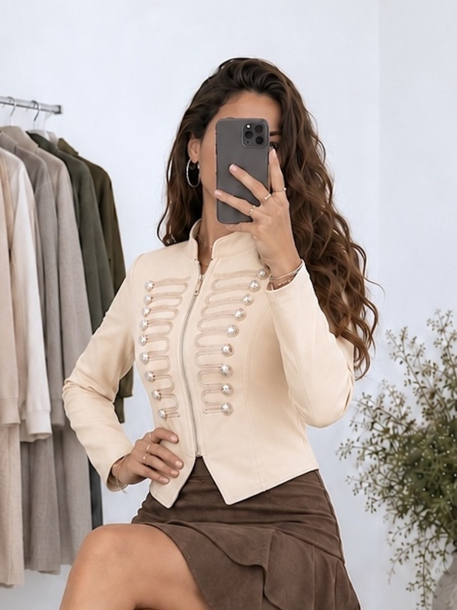Chaqueta Brenda beige