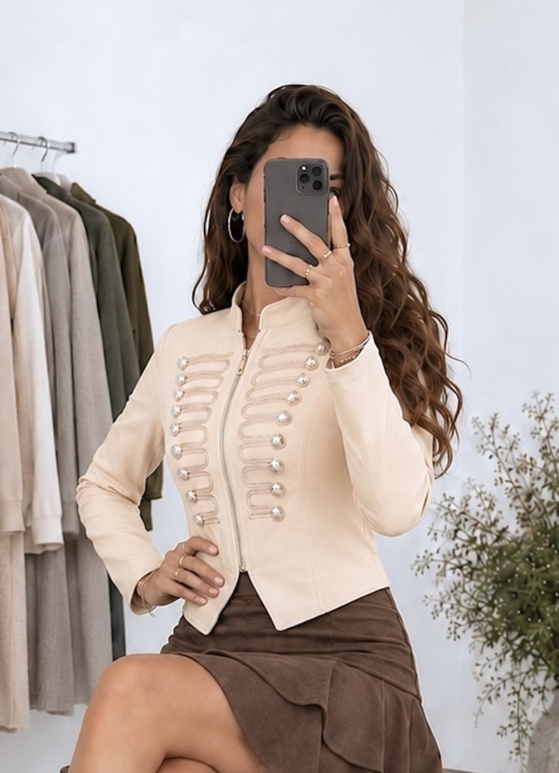 Chaqueta Brenda beige