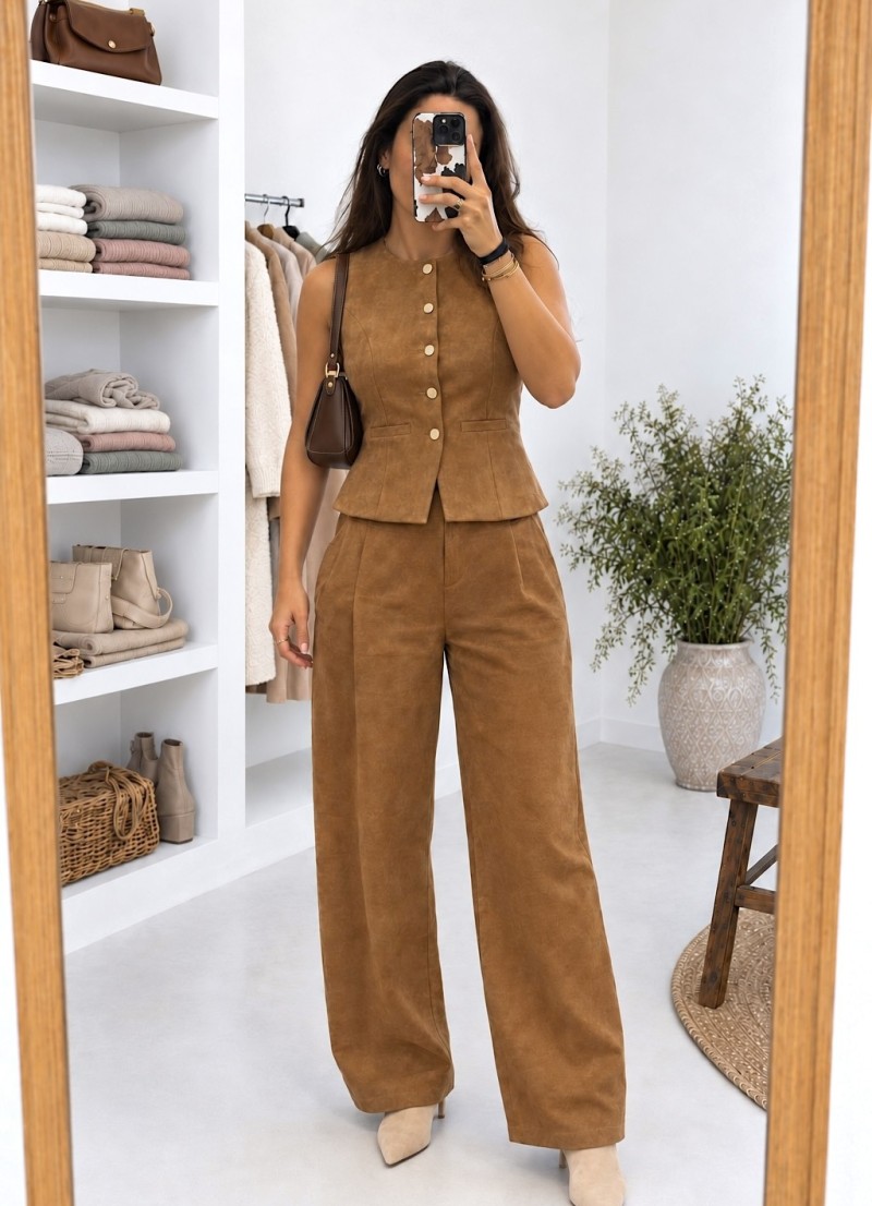 Conjunto Mina antelina camel