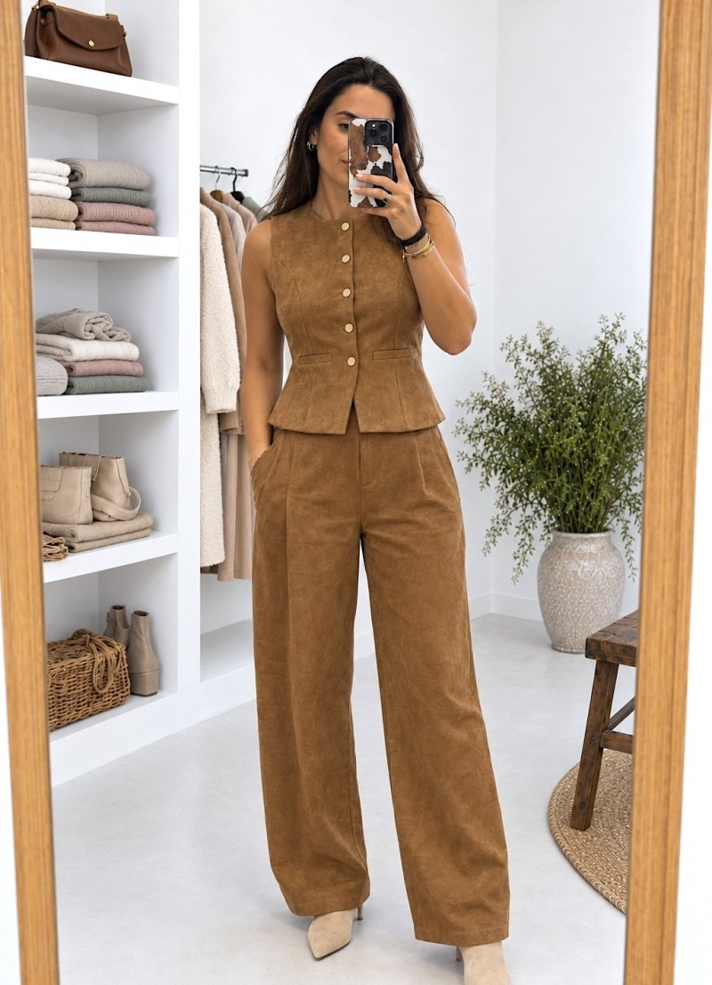 Conjunto Mina antelina camel