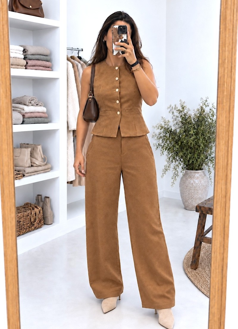 Conjunto Mina antelina camel