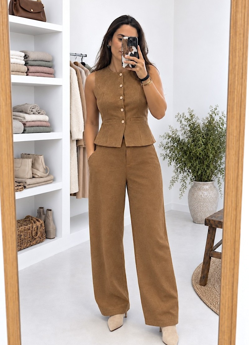 Conjunto Mina antelina camel