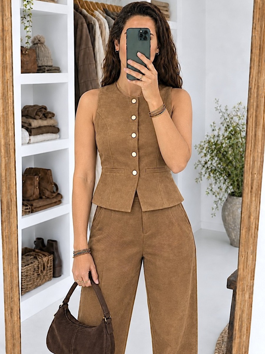 Conjunto Mina antelina camel