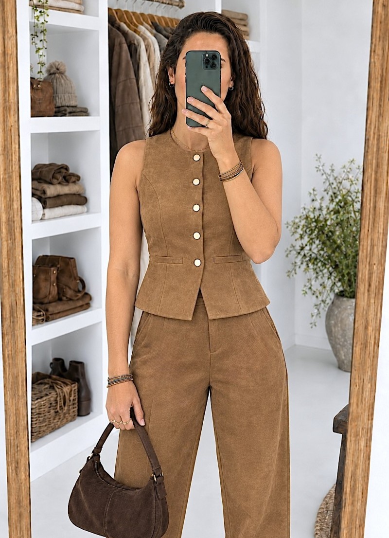 Conjunto Mina antelina camel
