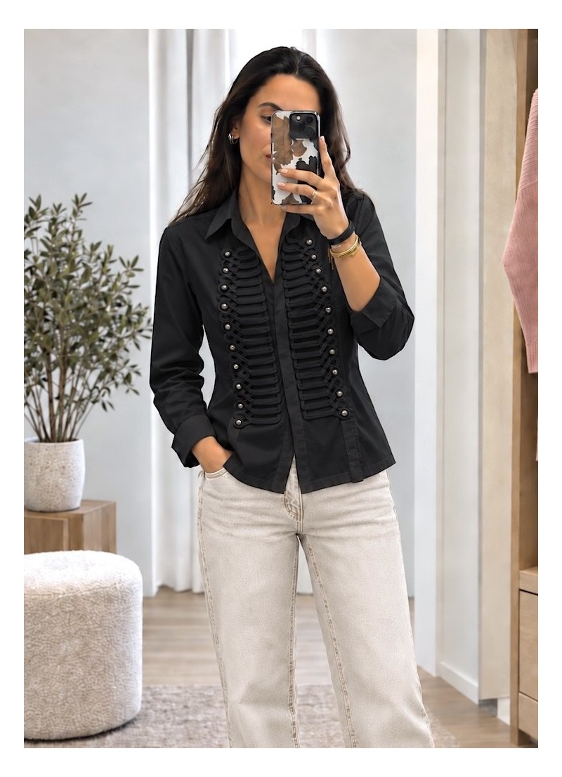 Blusa Ania negra