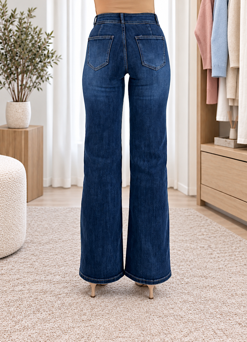 Pantalon vaquero bolsillos delanteros