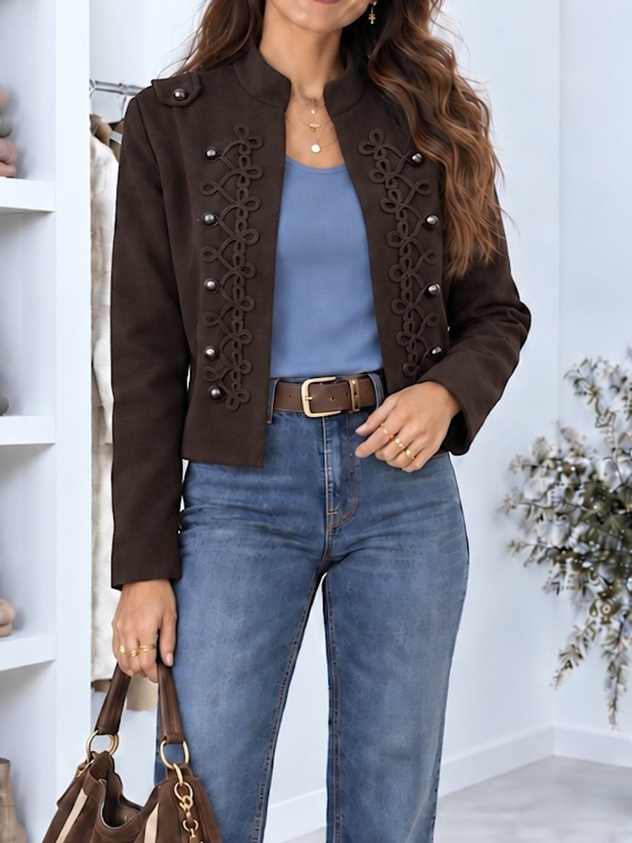 Chaqueta Elosisa marrón