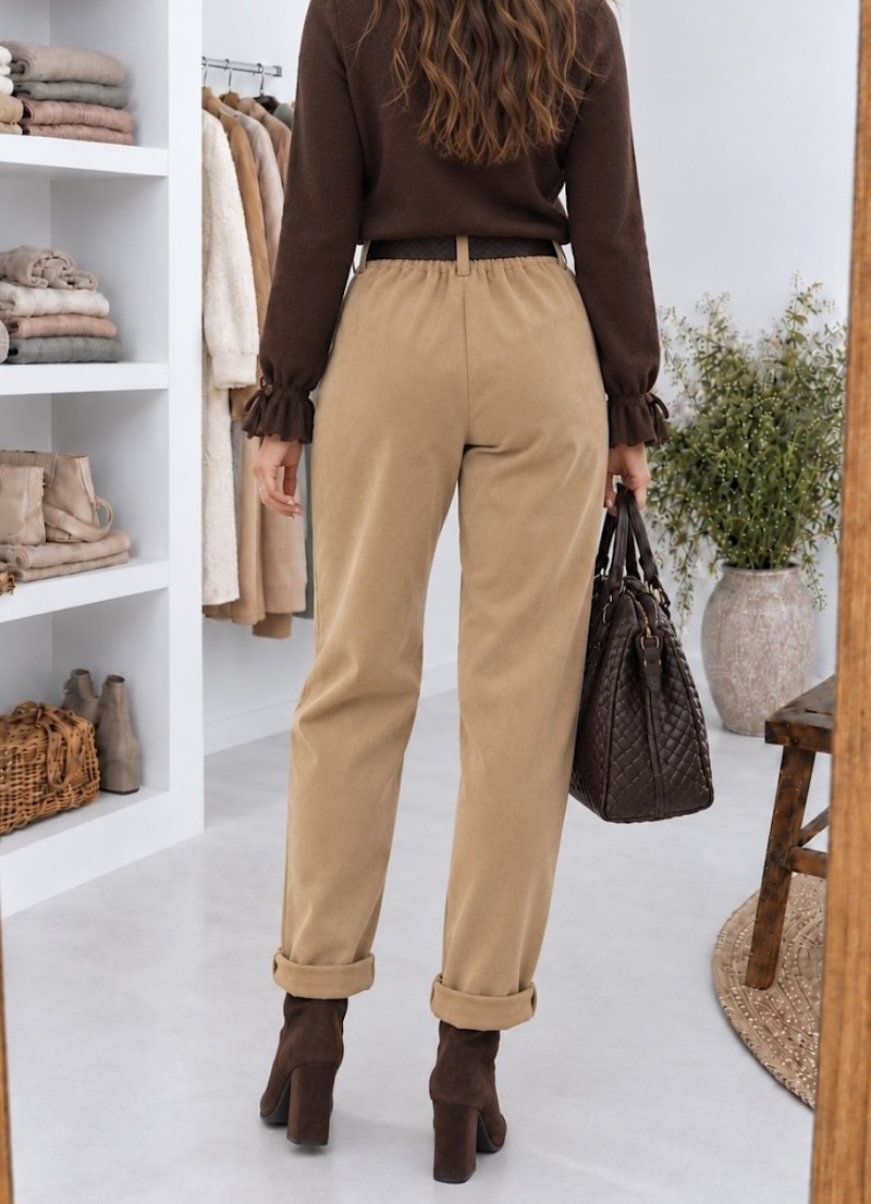 Pantalón Galon camel