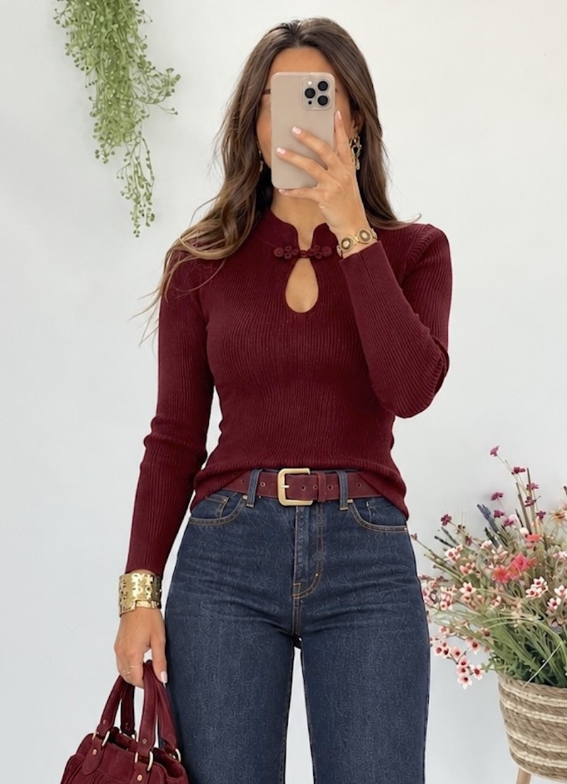 Jersey Ruby granate